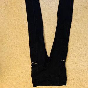 Athleta black moto leggings
